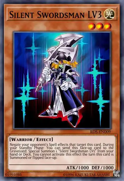 Edison Rulings for Silent Swordsman LV3